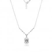 Сребърно колие Thalassa