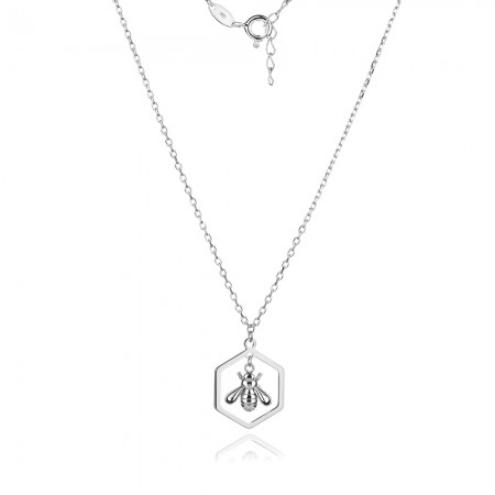 Сребърно колие Beeline