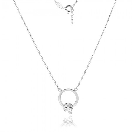 Сребърно колие Veralis