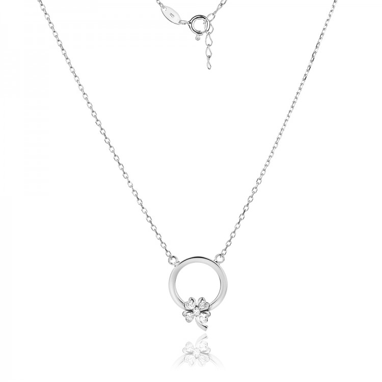 Сребърно колие Veralis