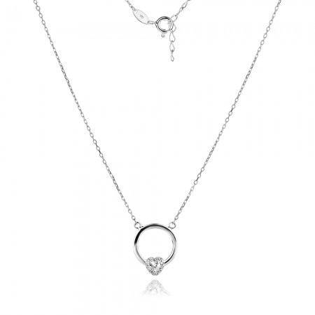 Сребърно колие Enisia