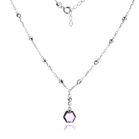 Сребърно колие Liveya