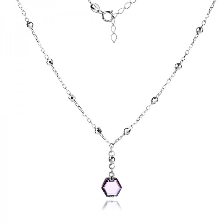 Сребърно колие Liveya