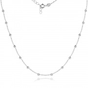 Сребърно колие Aureli