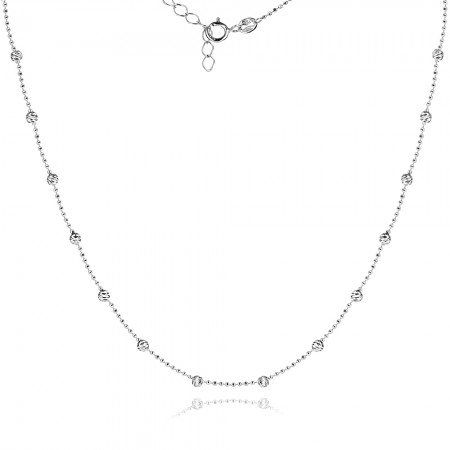 Сребърно колие Aureli