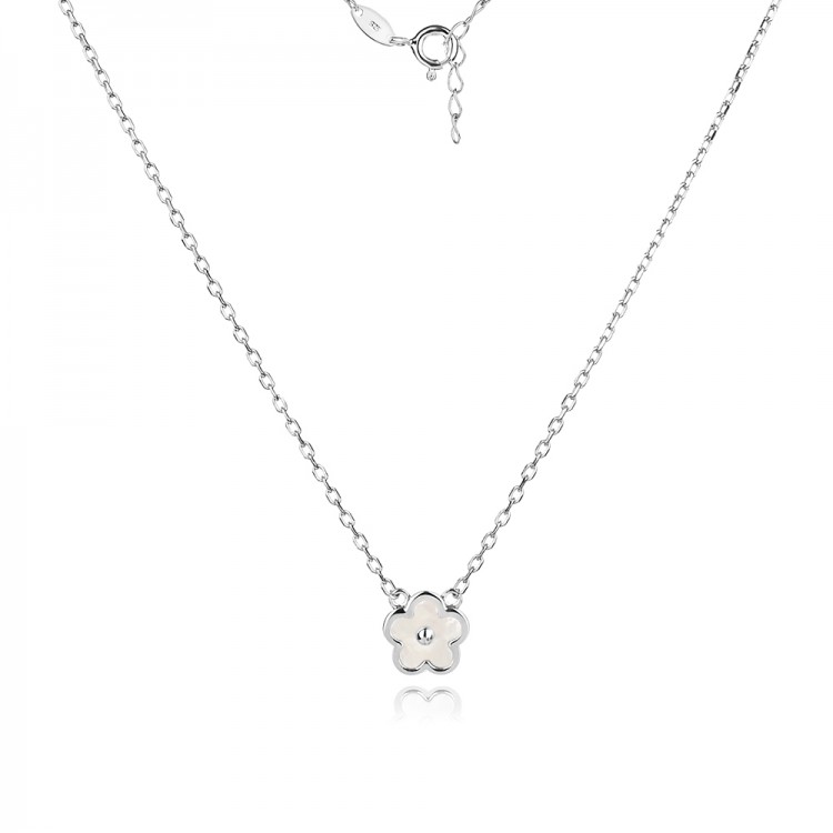 Сребърно колие Iridia