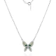 Сребърни обеци Luxury Butterflies