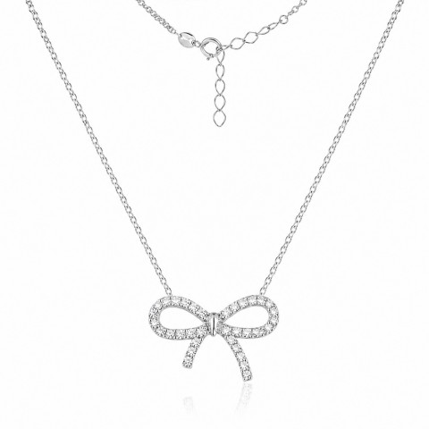 Сребърно колие Silver Ribbon