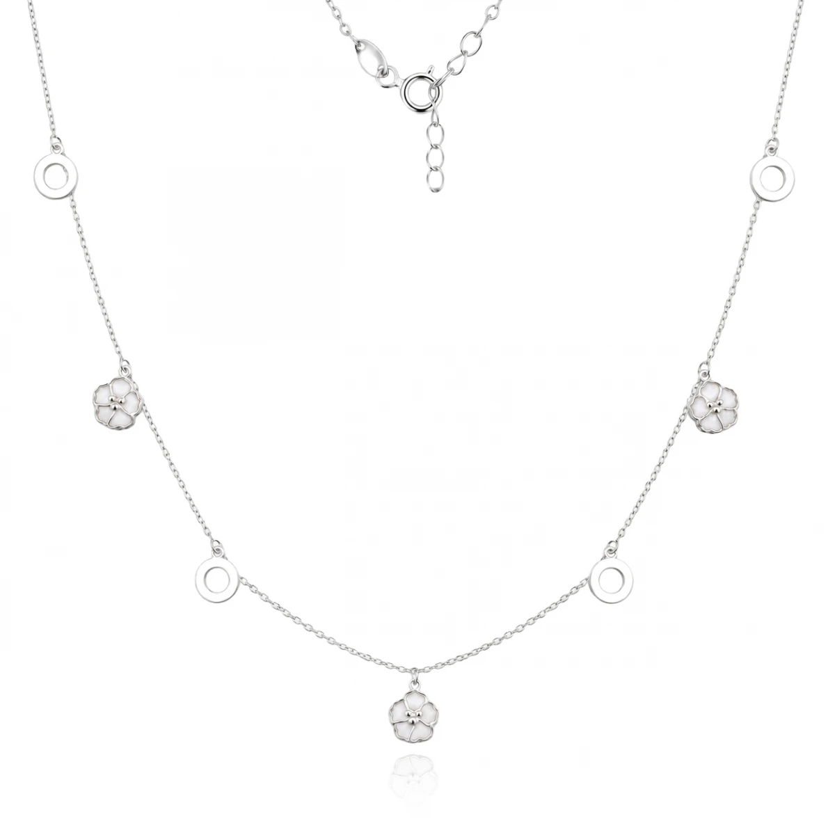 Сребърно колие Tallea