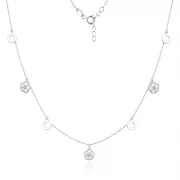 Сребърно колие Tallea