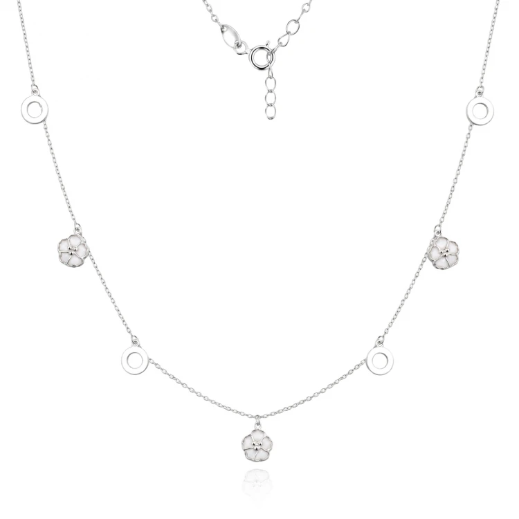 Сребърно колие Tallea