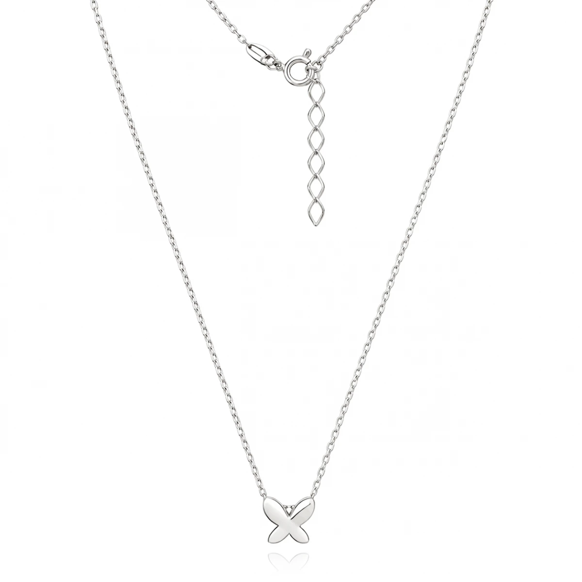 Сребърно колие Pure Butterfly Сребърно колие Pure Butterfly