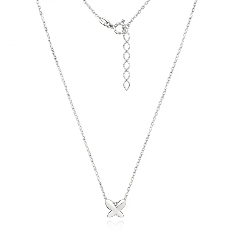Сребърно колие Pure Butterfly Сребърно колие Pure Butterfly