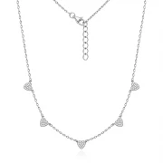 Сребърно колие Fivella