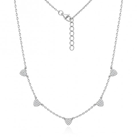 Сребърно колие Fivella