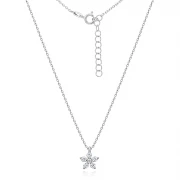 Сребърно колие Bloomelle