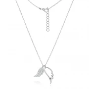Сребърно колие Angelisse