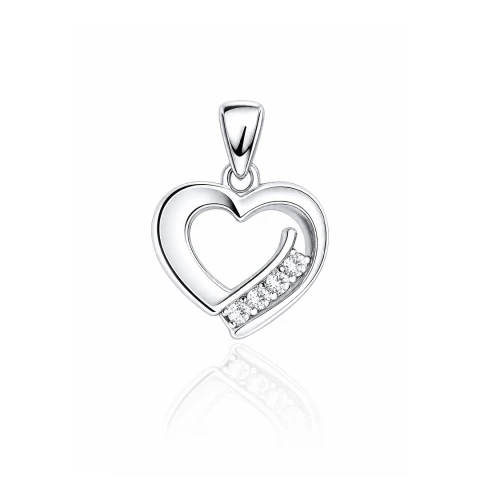 Сребърен медальон Heart Line Сребърен медальон Heart Line
