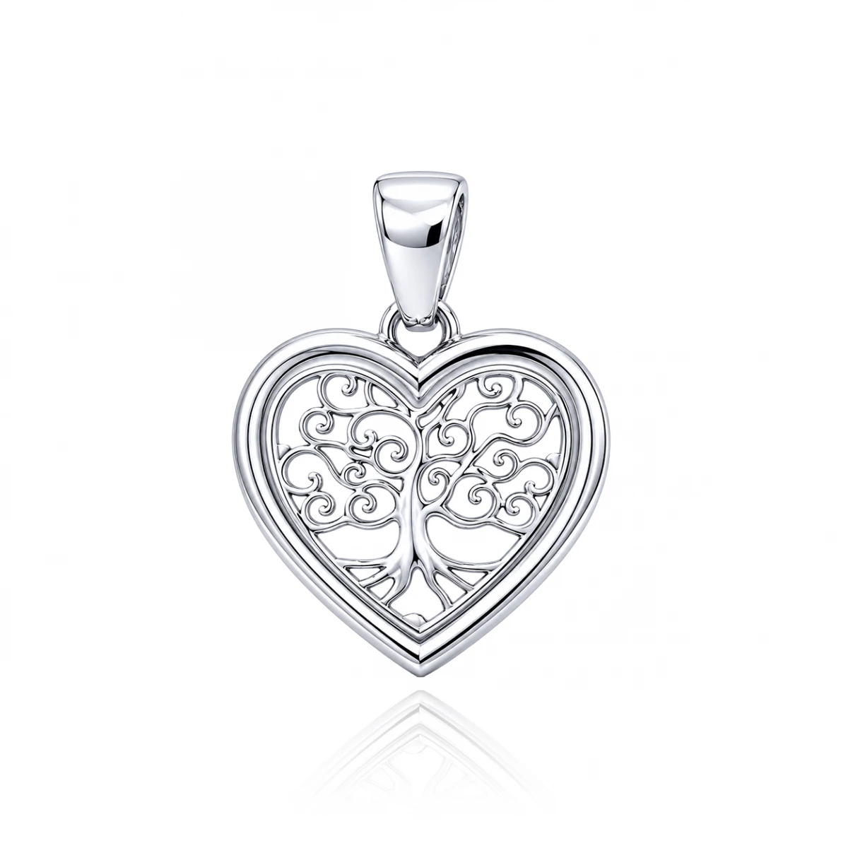 Сребърен медальон Life Heart Сребърен медальон Life Heart
