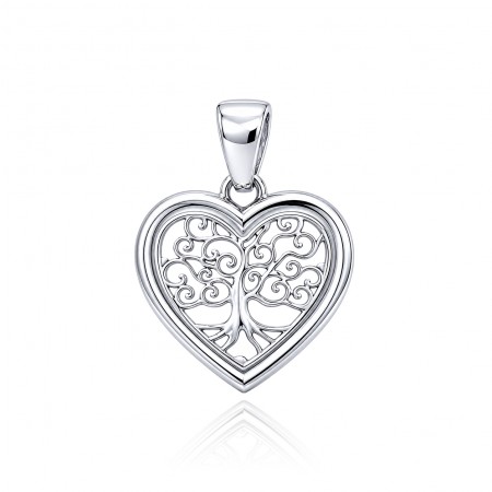 Сребърен медальон Life Heart Сребърен медальон Life Heart