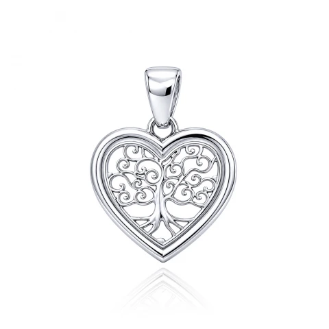 Сребърен медальон Life Heart Сребърен медальон Life Heart