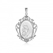 Сребърен медальон Aureola