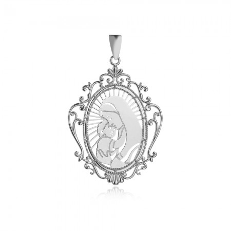 Сребърен медальон Aureola