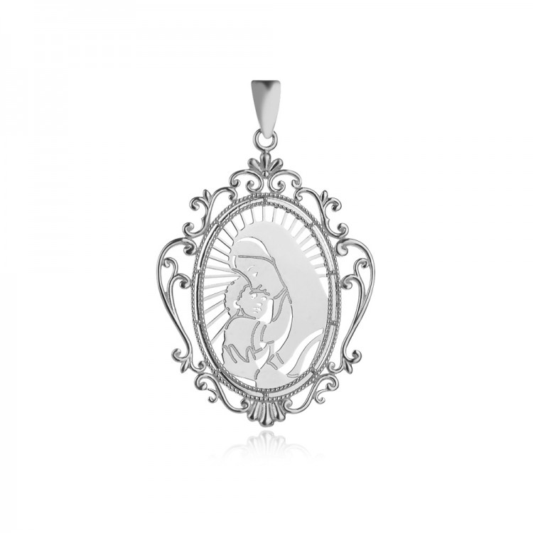 Сребърен медальон Aureola