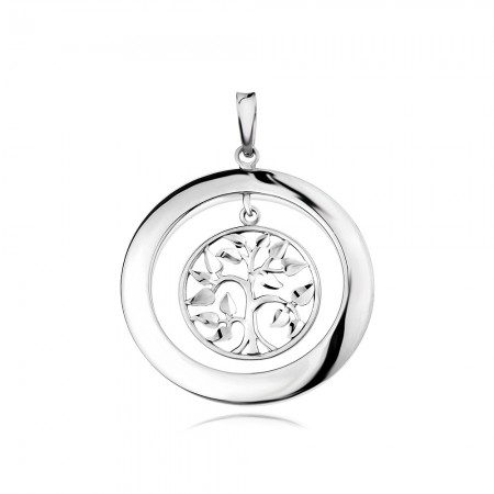 Сребърен медальон Liris