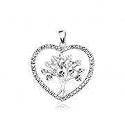 Сребърен медальон Cordis