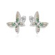 Сребърно колие Luxury Butterflies
