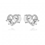 Сребърни обеци Blossom