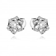 Сребърни обеци Miri Bloom