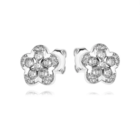 Сребърни обеци Floress Сребърни обеци Floress