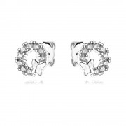 Сребърни обеци Ellisa