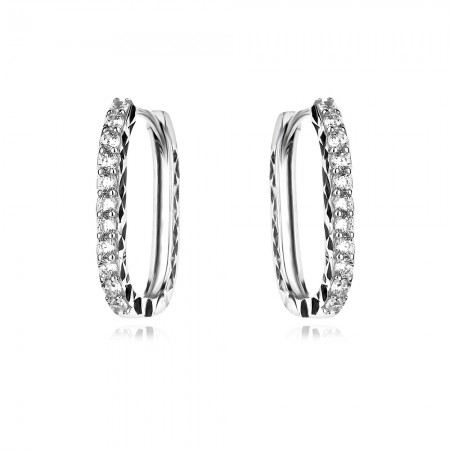 Сребърни обеци Dara