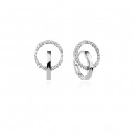 Сребърни обеци Galaxy