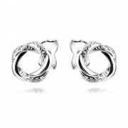 Сребърни обеци Moonlight