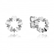 Сребърни обеци Marea