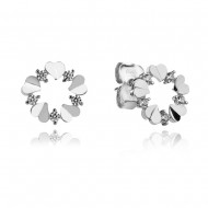 Сребърни обеци Marea