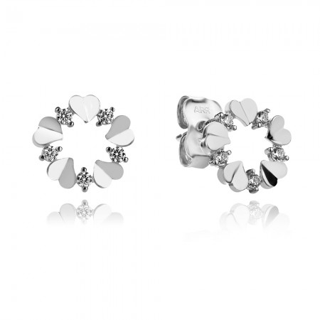 Сребърни обеци Marea Сребърни обеци Marea