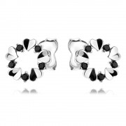 Сребърни обеци Clarissa