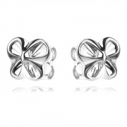 Сребърни обеци Breeze