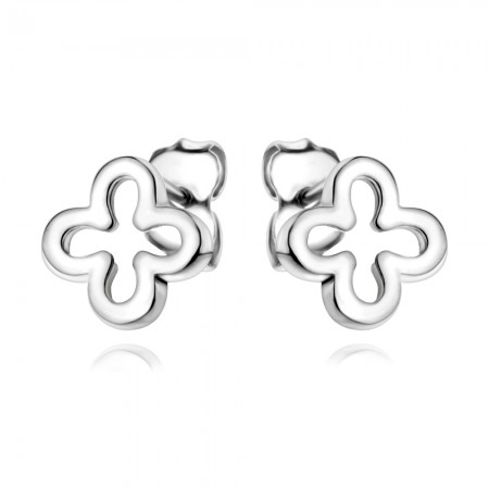 Сребърни обеци Clover Frame Сребърни обеци Clover Frame