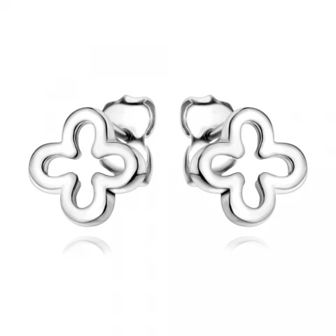 Сребърни обеци Clover Frame Сребърни обеци Clover Frame