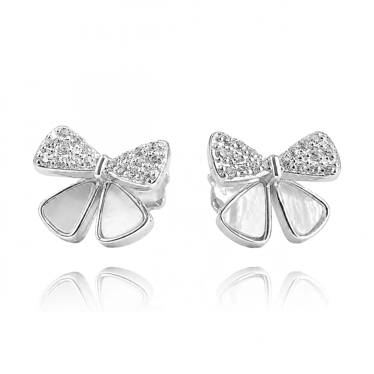 Сребърни обеци Bella Bow Сребърни обеци Bella Bow