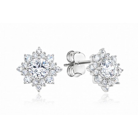 Сребърни обеци Flower Spark Сребърни обеци Flower Spark