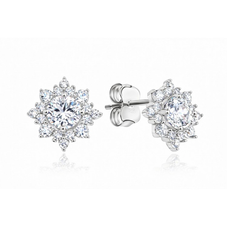 Сребърни обеци Flower Spark Сребърни обеци Flower Spark