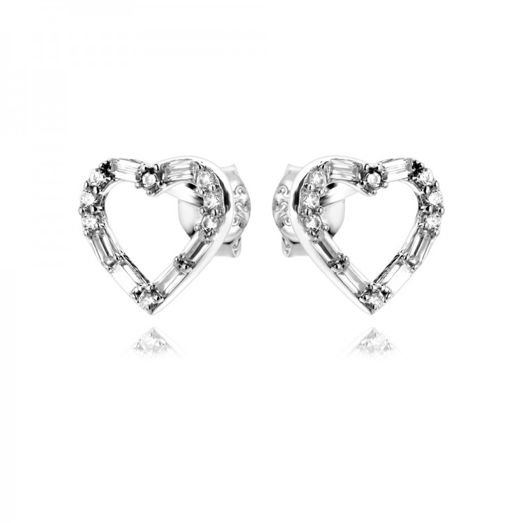 Сребърни обеци Pure Affection