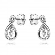 Сребърни обеци Estelia